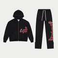 GodSpeed OG Logo Sweatsuit V2 (Black/Red)