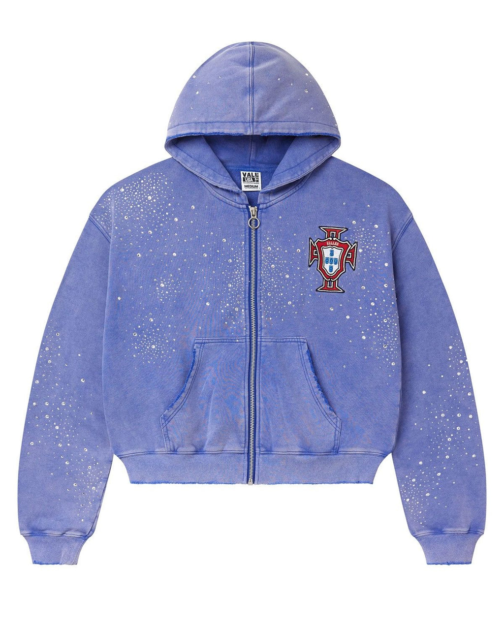 Vale Forever Blue Sea Cluster Zip Up Hoodie Valley Dreams