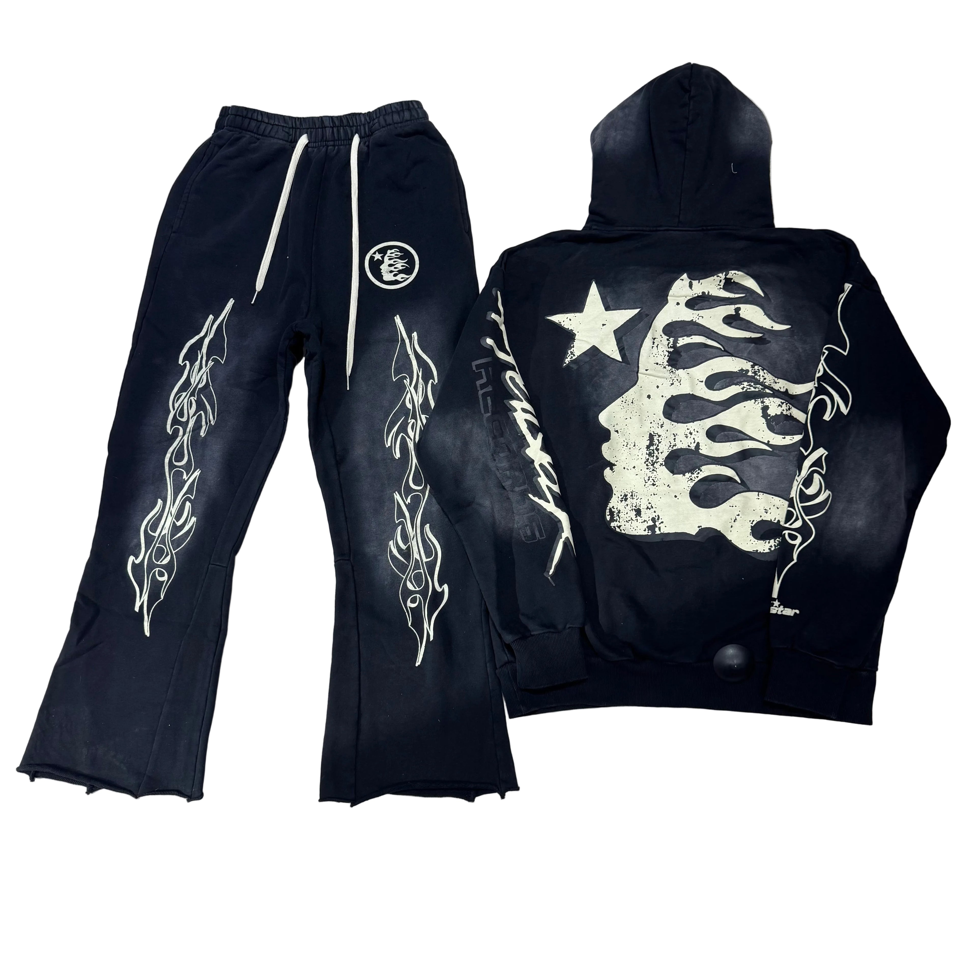 Hellstar Flame Set In Black