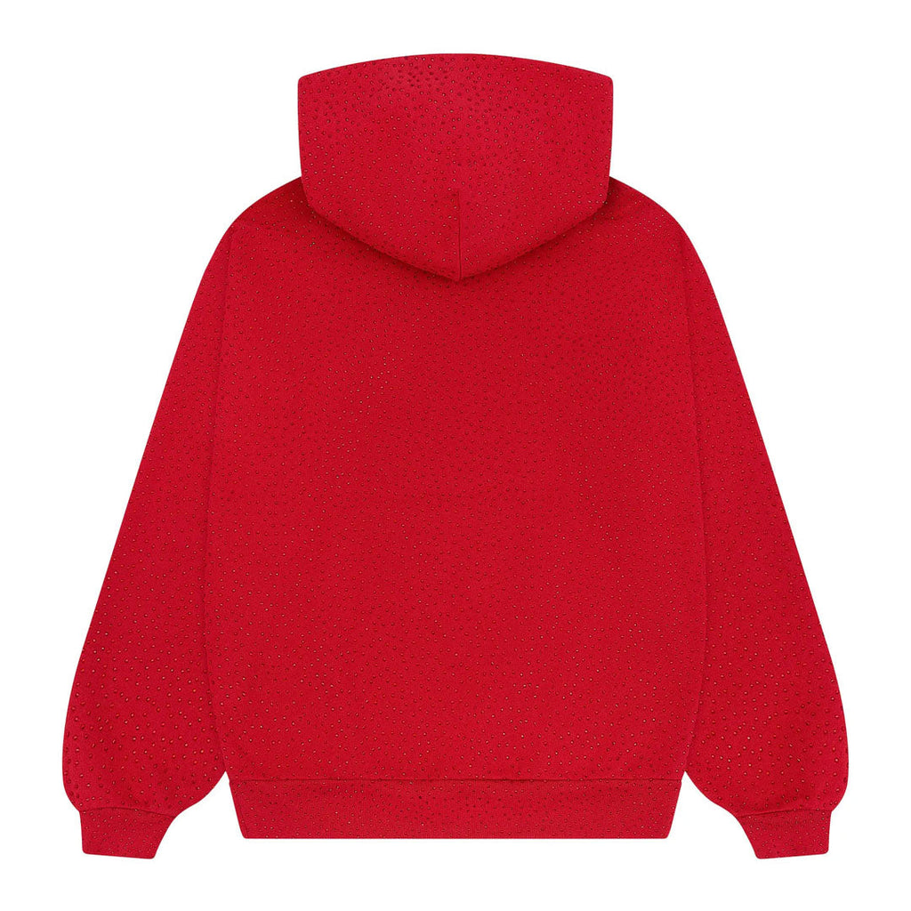 Sp5der VVS Gemstone Hoodie Red