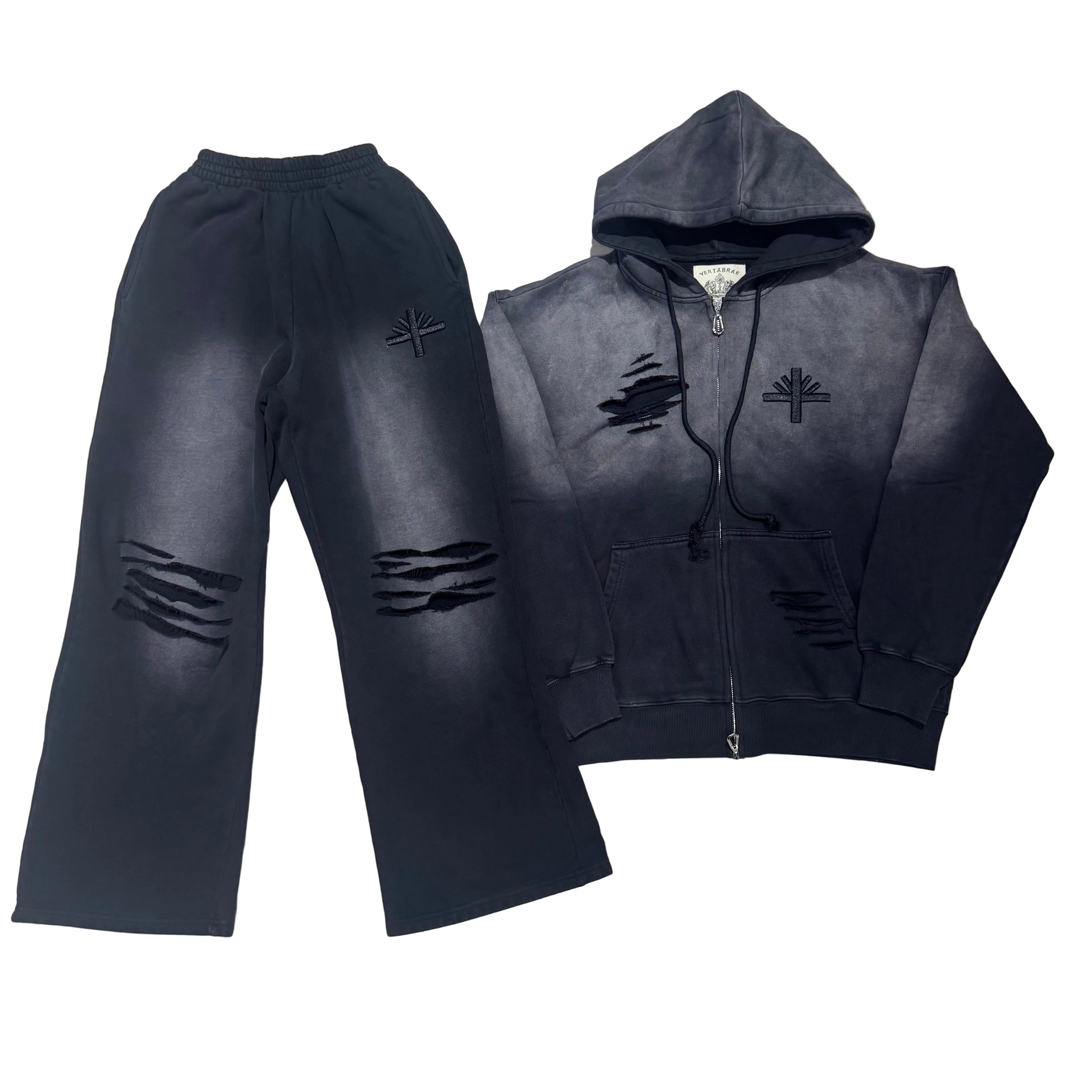 Vertebrae Set In Black