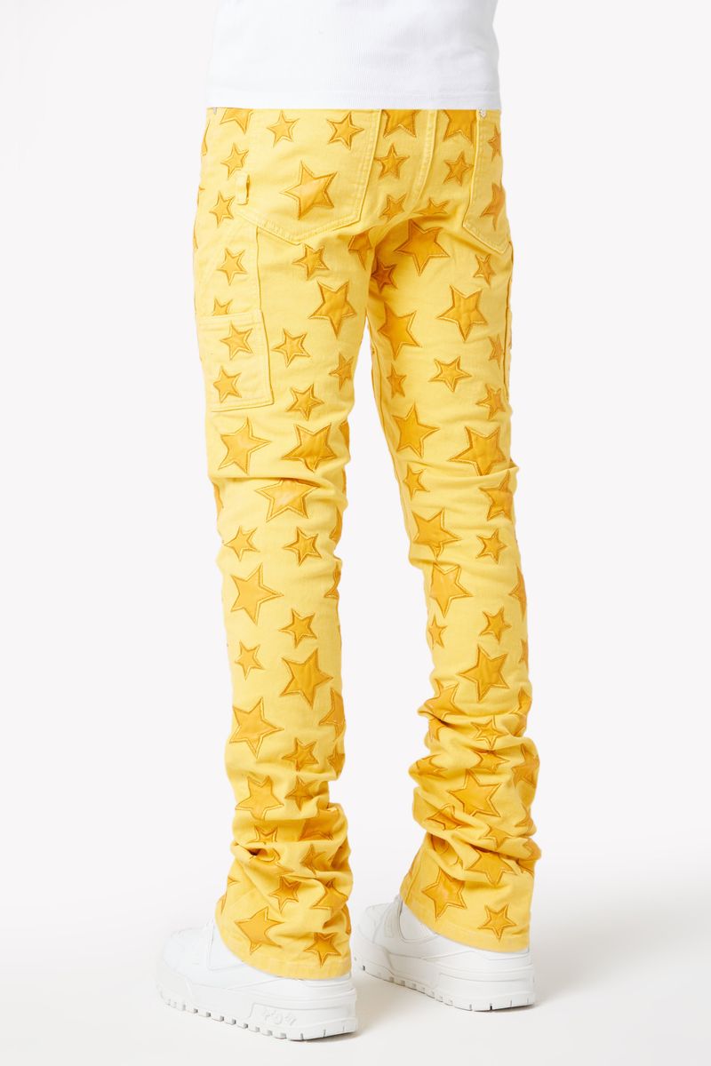 Guapi Cyber Yellow Stars Denim