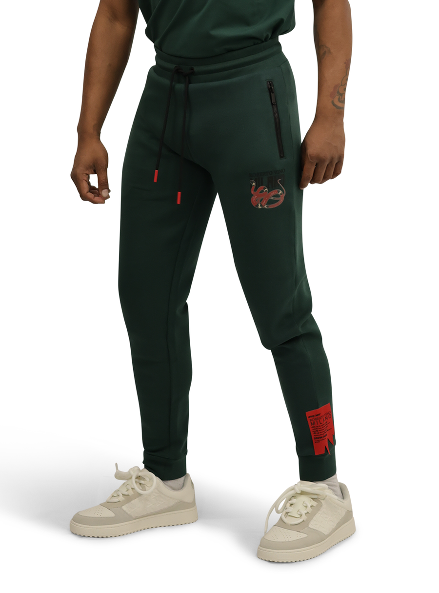 Roberto Vino Army Green Snake Set