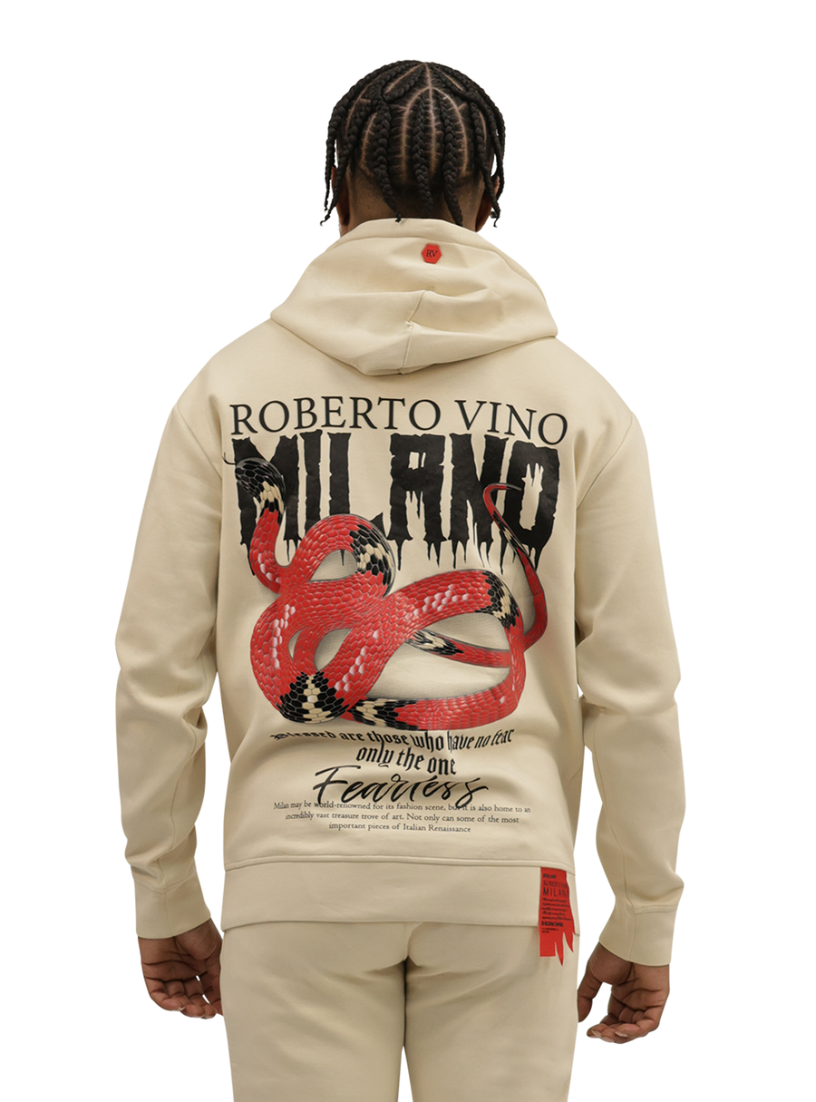 Roberto Vino Beige Snake Set