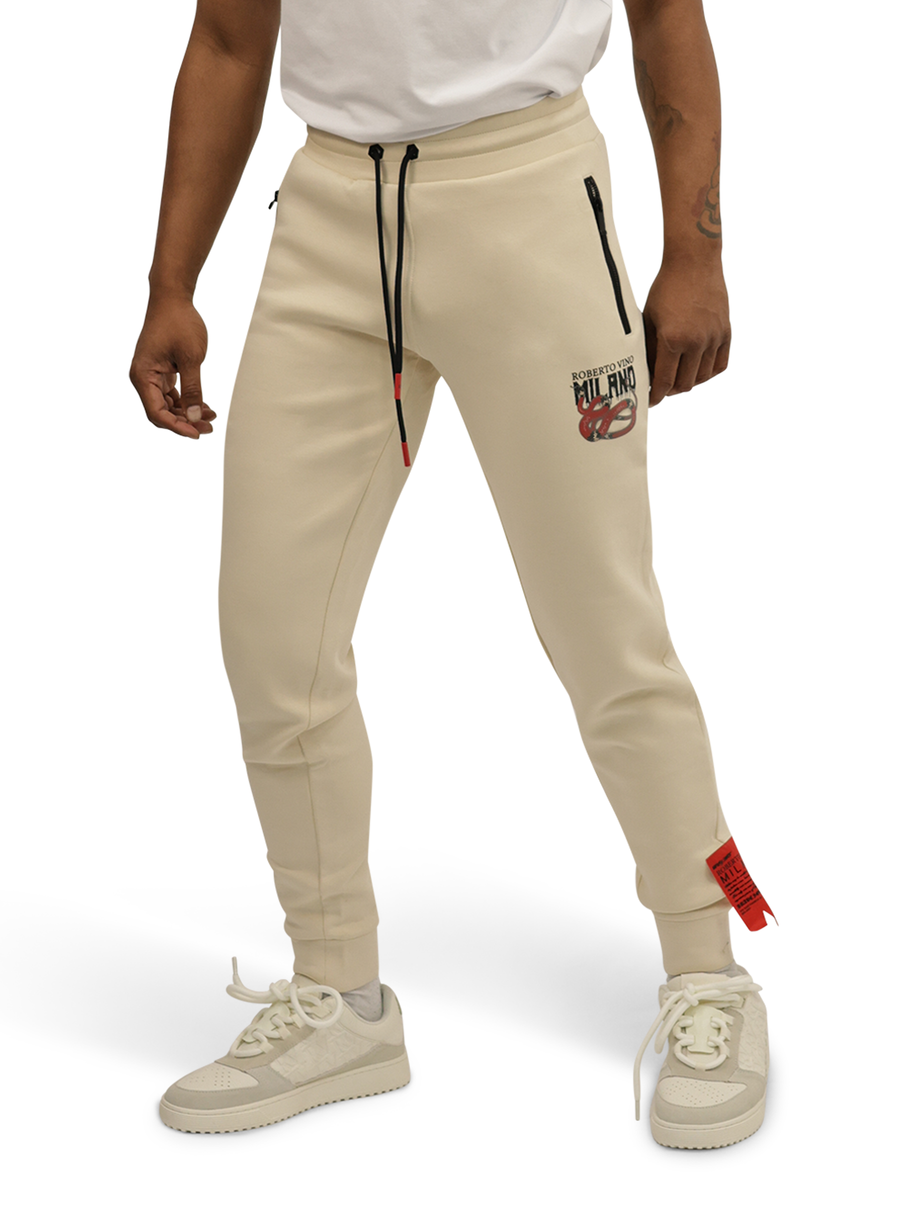 Roberto Vino Beige Snake Set