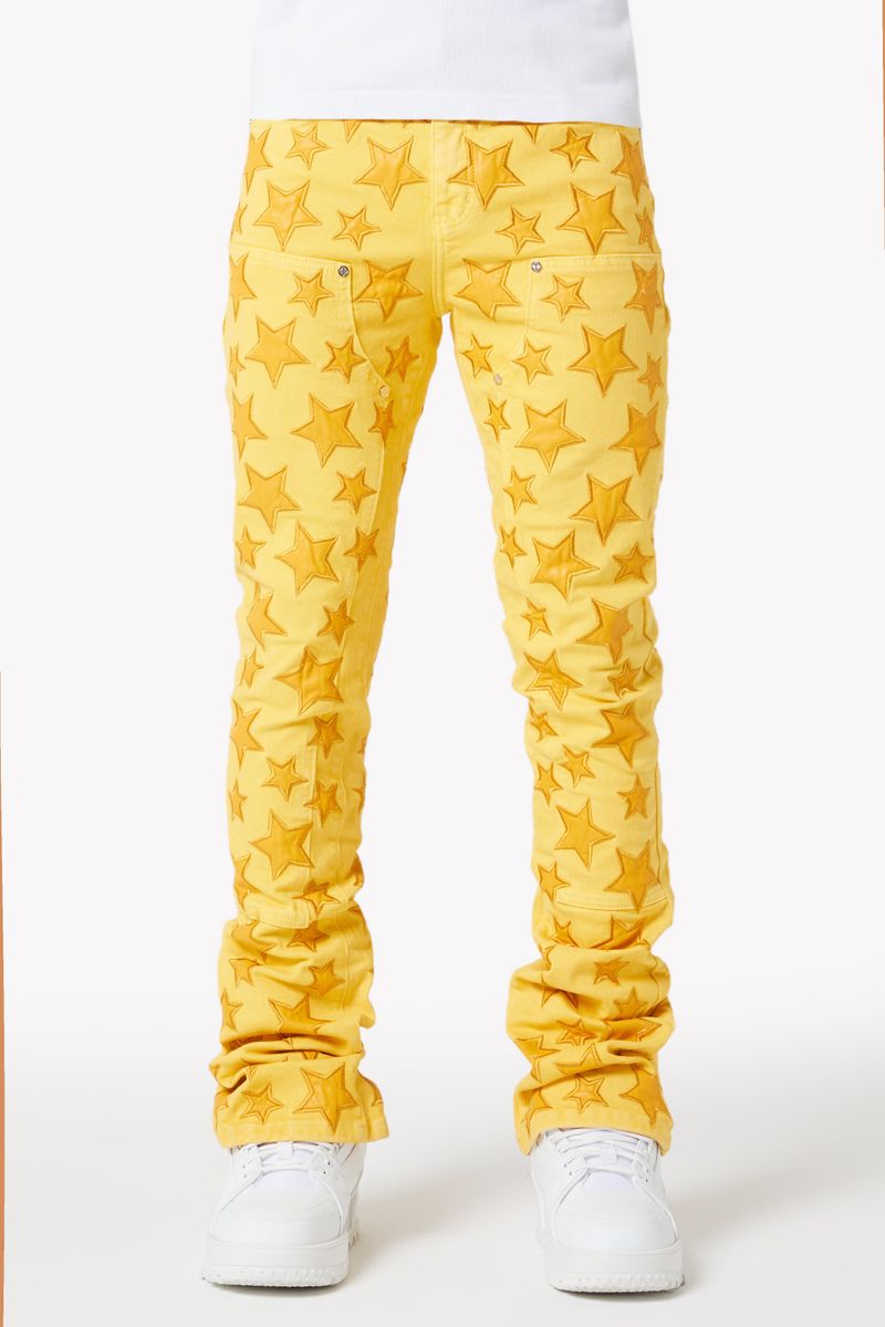 Guapi Cyber Yellow Stars Denim