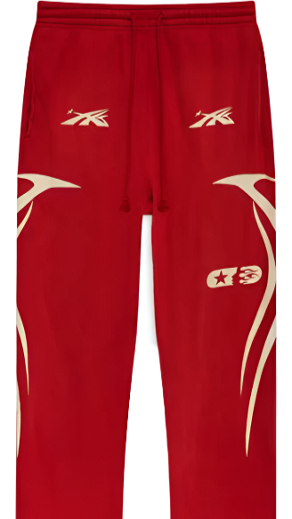 HELLSTAR SPORTS SWEATPANTS RED size XL