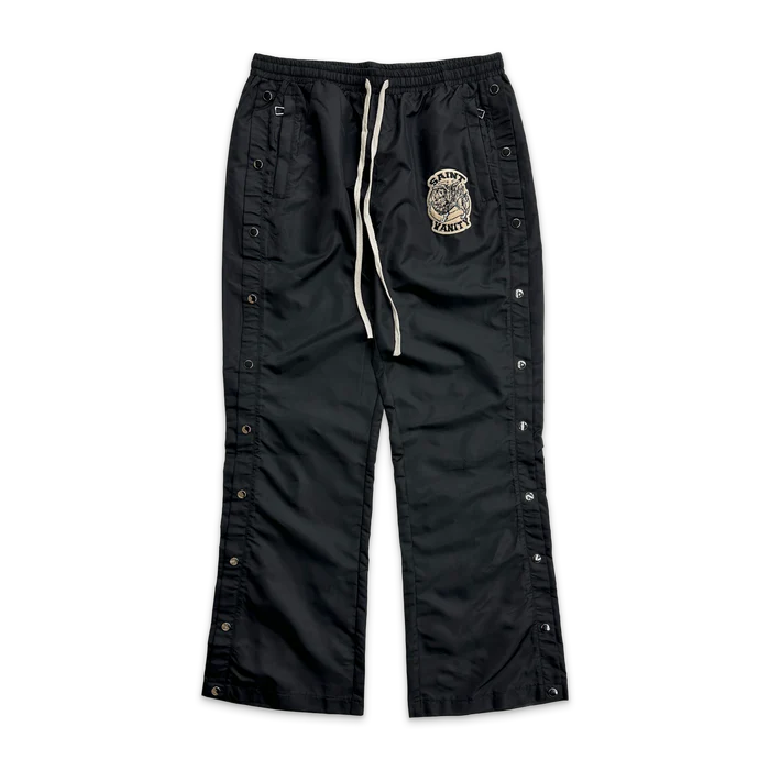Saint Vanity Nylon Track Pants “Black”