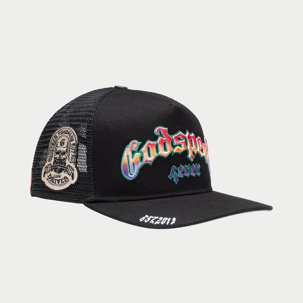 GodSpeed GS Forever Trucker Gradient Hat (Hawaiian)