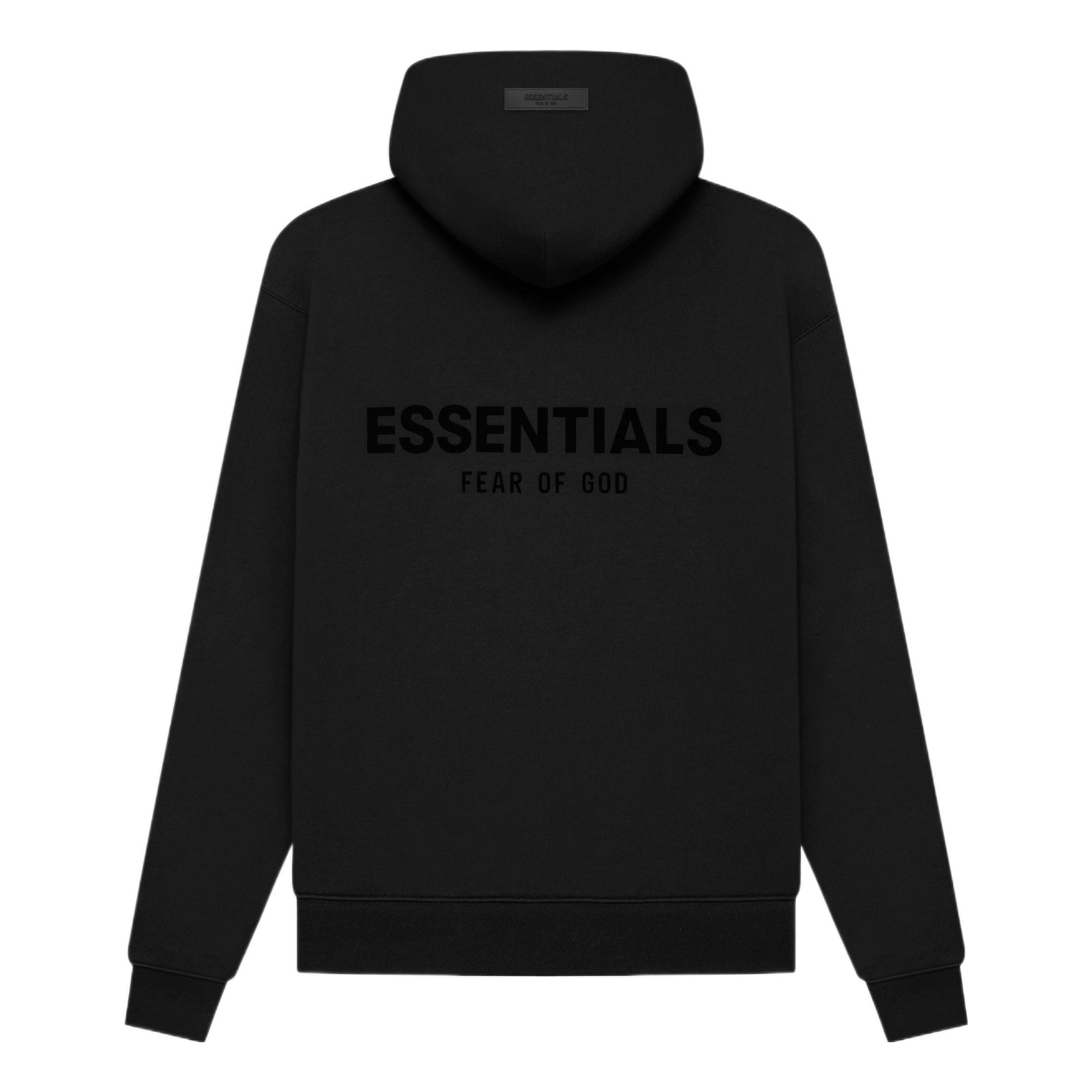 Fear Of God Black SS22 Pullover Hoodie 'Stretch Limo'