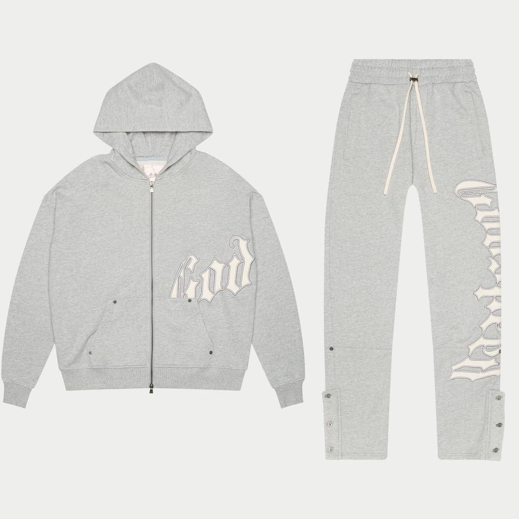 GodSpeed OG Logo Sweatsuit V2 (Heather Grey)